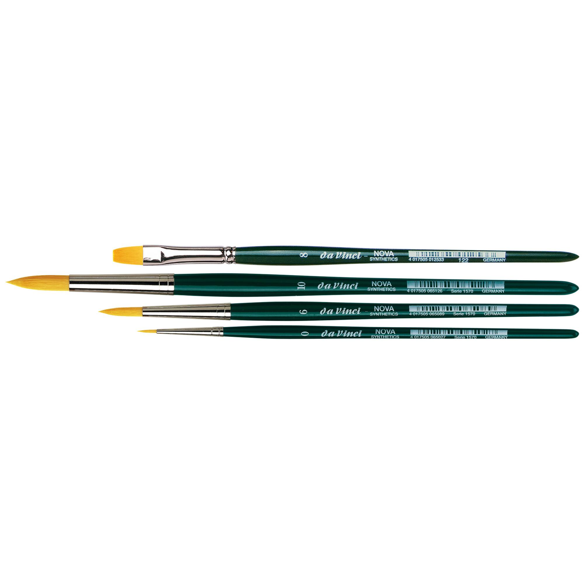 da Vinci NOVA 4 Piece Synthetic Brush Set